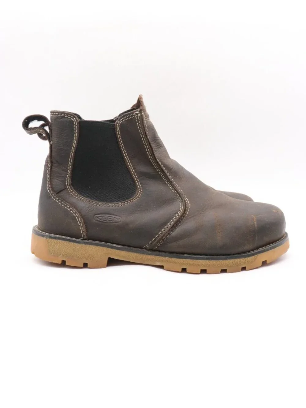 Keen San Jose Romeo Men's 8.5 EE Aluminum Toe Brown Leather Work Boot